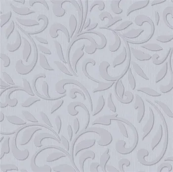 Tapeta Vliesové tapety na zeď větvičky stříbrné na šedém podkladu