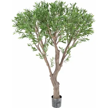 umělá květina Luxusní umělý strom OLIVOVNÍK PLAST UV, 185cm