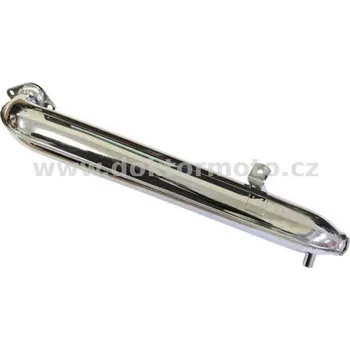 Motodíl Výfuk, tlumič výfuku komplet ( Pio 550 ) lisovaný / EU