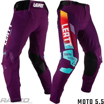Moto kalhoty MX kalhoty LEATT Moto 5.5 I.K.S. Pant Indigo 2023 34