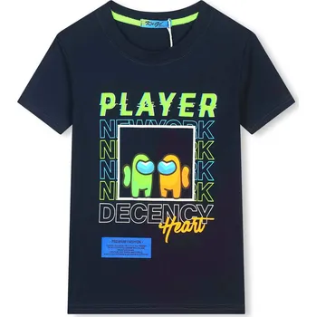 Chlapecké tričko Chlapecké tričko - KUGO HC0699, tmavě modrá Barva: Modrá tmavě, Velikost: 116