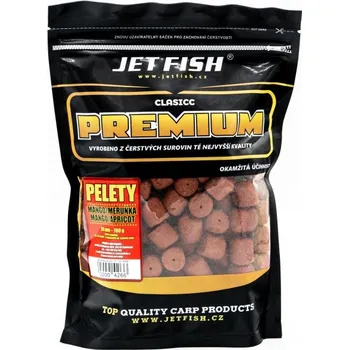 Nástraha Premium clasicc pelety 700g - 18 mm : MANGO/MERUŇKA