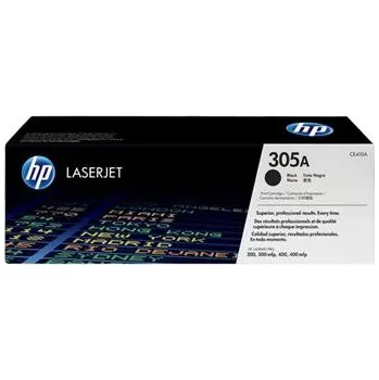 HP 305A (CE410A, černá) - toner pro HP Laserjet Pro 300 color M351a, MFP M375nw/M451/M475, 2 200 str.