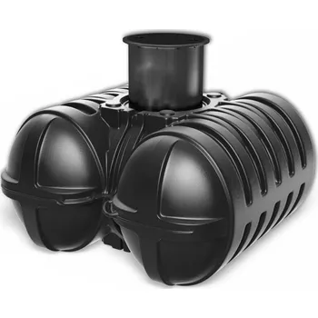 nádrž Nízká nádrž TWINBLOCK 5000l, šachta, sifon