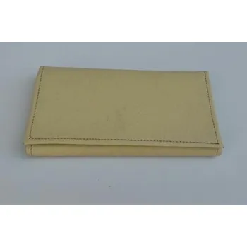 Peněženka Kožená peněženka - hospodská kasírka - barva : krémová