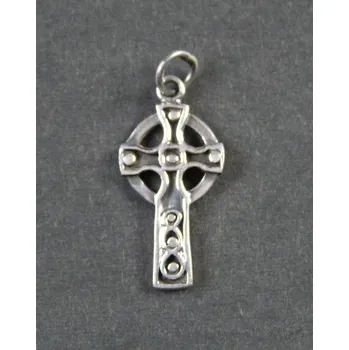 Přívěsek Stříbrný keltský křížek - stříbrný přívěsek