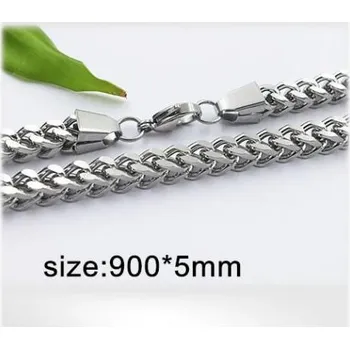 Řetízek Ocelový náhrdelník - Hmotnost: 64 g, 900*5mm