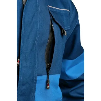 pracovní blůza Blůza CXS LUXY EDA, pánská, modro-modrá, vel. 56