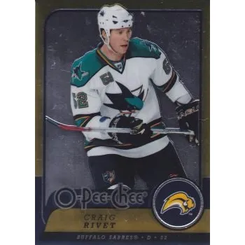 Sběratelská karetní hra paralel karta CRAIG RIVET 08-09 OPC Metal číslo 79