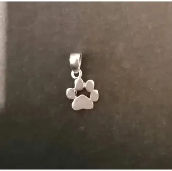Přívěsek Malá tlapka (plná) - stříbrný přívěsek