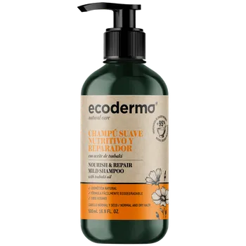 Šampon Ecoderma regenerační a vyživující šampon na vlasy, 500 ml
