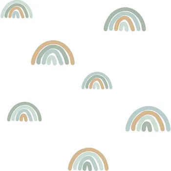 Tapeta Tapeta do dětského pokojíčku, vliesová tapeta s duhou 139254, Forest Friends, Esta