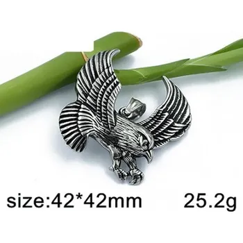 Přívěsek Dravec - ocelový přívěsek