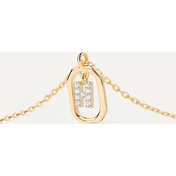 Šperk PDPAOLA Náhrdelník s písmenem H