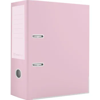 Paper Design Pořadač pákový A4 Pastel Pink, matný 75mm Interdruk