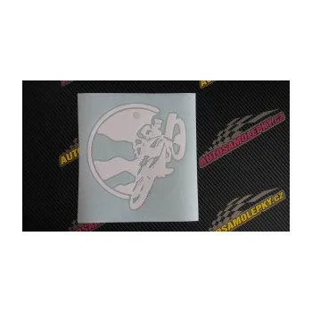 Samolepící dekorace SAMOLEPKA Motokros 002 pravá (10 - červená) NA AUTO, NÁLEPKA, FÓLIE, POLEP, TUNING, VLASTNÍ TEXT, TISK, AUTOSAMOLEPKY.cz, POLEPY, OBRÁZEK, LOGO, SAMOLEPKY