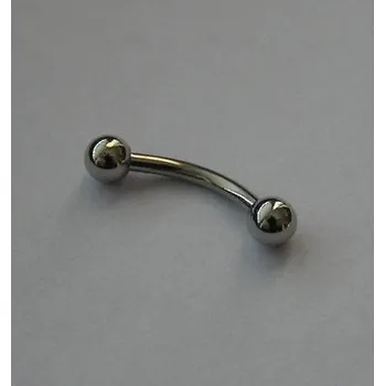 Piercing Piercing do obočí s kuličkami - obočovka