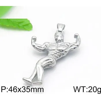 Přívěsek Kulturista - přívěsek z oceli