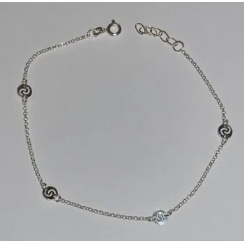 Řetízek Řetízek na nohu - zdobený - 25 cm