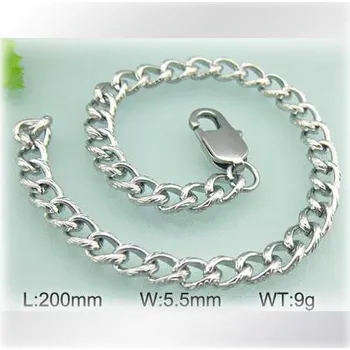 Řetízek Ocelový náramek 200mm (- tedy 20cm dlouhý)