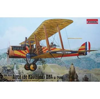 Plastikový model 1:48 De Havilland D.H.4 w/ Puma