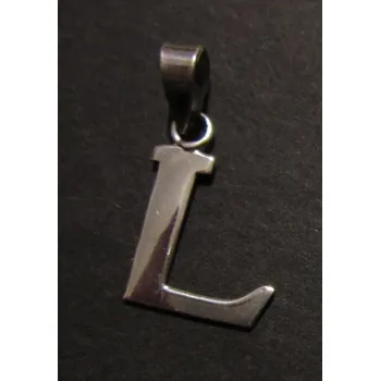 Přívěsek Písmeno L - přívěsek ze stříbra