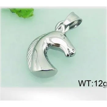 Přívěsek Koňská hlava - přívěsek z oceli - varianta 2