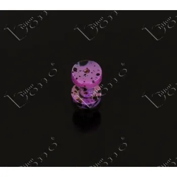 Piercing Tunel do ucha (0,4 cm)- fialový