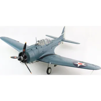 Plastikový model HobbyMaster - Douglas SBD-3 Dauntless, US NAVY, USS Enterprise, LCDR Howard Young, 1941, 1/32