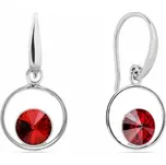 Náušnice červené se Swarovski Elements Fame KWOM1122SS29SC Scarlet