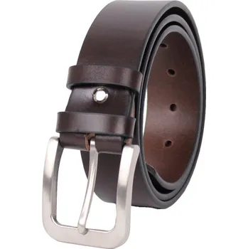 Opasek Scorteus Pánský kožený opasek Scorteus SC - 2040 tm. kaštan