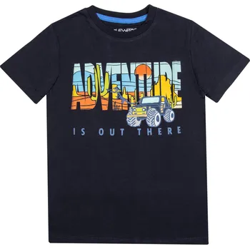 Chlapecké tričko Chlapecké tričko - Wolf S2201A, tmavě modrá Barva: Modrá tmavě, Velikost: 104