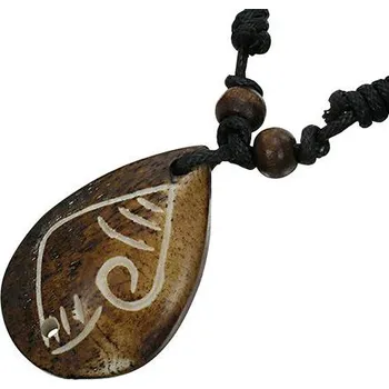 Náhrdelník Náhrdelník - slza s obrazcem