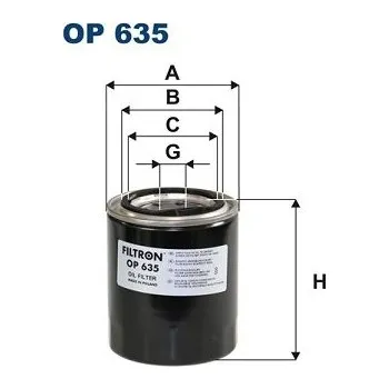 Olejový filtr Olejový filtr FILTRON OP 635