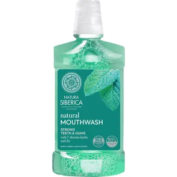 Ústní voda Natura Siberica Přírodní ústní voda se 7 sibiřskými bylinami a zinkem 520 ml