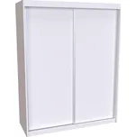 Skříň MAX s posuvnými dveřmi Dekor: Bílá