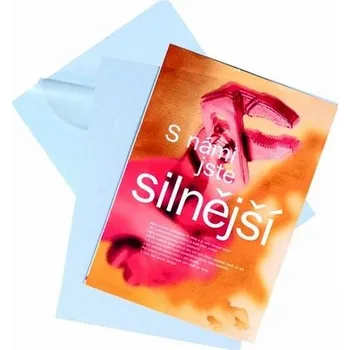 Herlitz Zakládací obal 110 µm A4 L čiré/hladké 100 ks