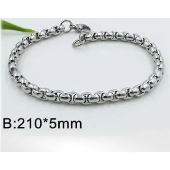 Řetízek Ocelový náramek - 210x5mm
