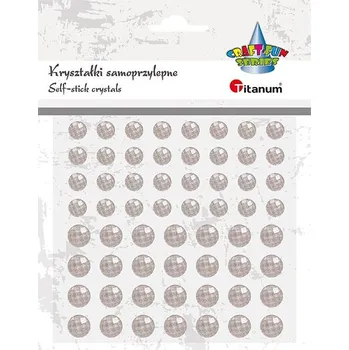 samolepka ST194, Samolepky perleťové kamínky-sv. růžová, průměr 8-10mm, rozměr archu 10x10cm