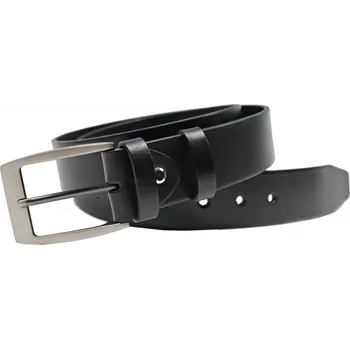 Módní doplněk Penny Belts Pánský kožený opasek 2504-60 černý