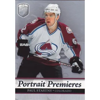 Sběratelská karetní hra insert RC karta PAUL STASTNY 06-07 BAP Portraits Premieres číslo 114