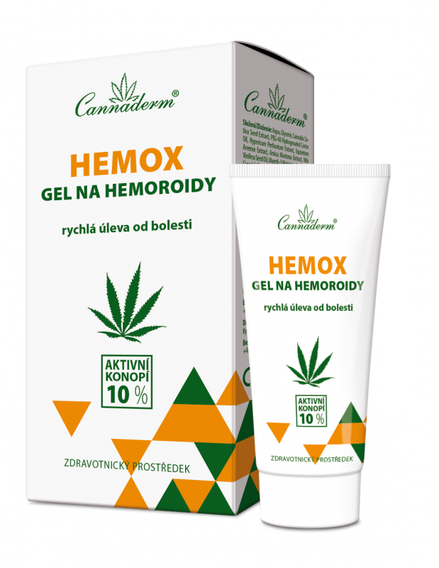 Hemox gel na hemoroidy Cannaderm 40g
