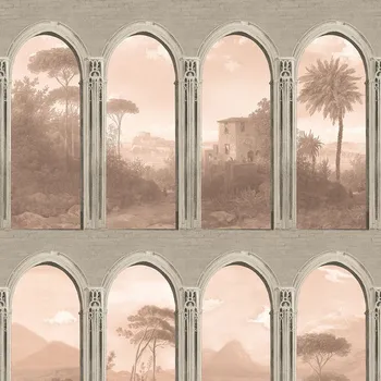 Tapeta Šedá vliesová tapeta na zeď, Podloubí, M57003, Adéle, Ugépa