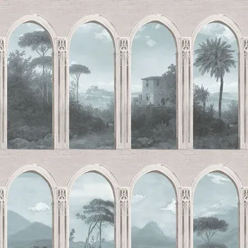 Tapeta Šedá vliesová tapeta na zeď, Podloubí, M57001, Adéle, Ugépa