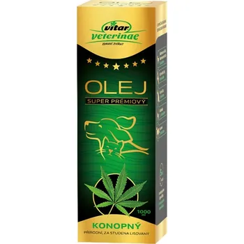 VITAR Veterinae Konopný olej, 1 l