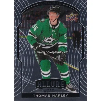Sběratelská karetní hra insert RC karta THOMAS HARLEY 20-21 Allure Rookie číslo 95
