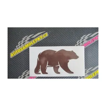 Samolepící dekorace SAMOLEPKA Medvěd 002 pravá (10 - červená) NA AUTO, NÁLEPKA, FÓLIE, POLEP, TUNING, VLASTNÍ TEXT, TISK, AUTOSAMOLEPKY.cz, POLEPY, OBRÁZEK, LOGO, SAMOLEPKY