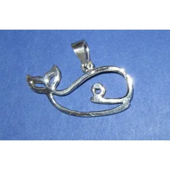 Přívěsek Velryba - přívěsek ze stříbra