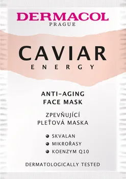 Pleťová maska Dermacol Caviar Energy 2x8 ml