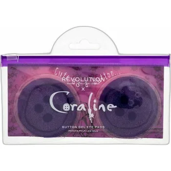 Makeup Revolution X Coraline Cooling Button Eye Pads gelové polštářky na oči Péče o oční okolí Makeup Revolution X Coraline Cooling Button Eye Pads gelové polštářky na oči